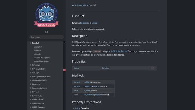 Callbacks and function references in Godot 3 using FuncRefs смотреть онлайн