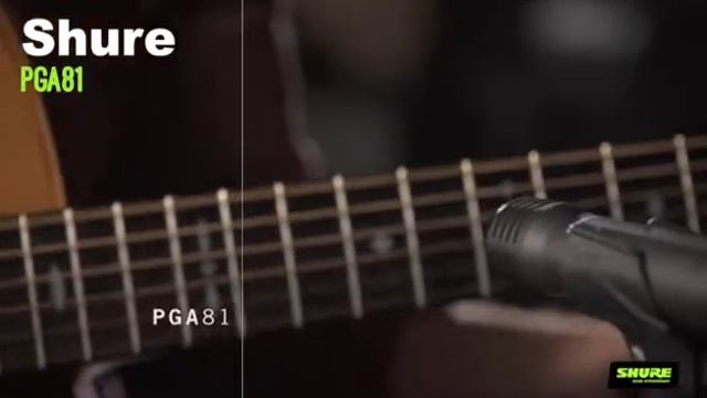 Shure- PGA81 смотреть онлайн