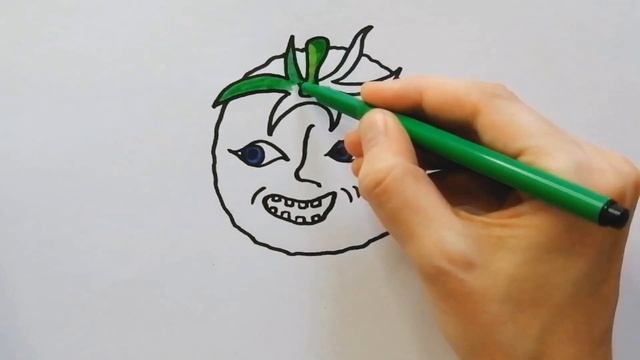 Как нарисовать Мистер ПОМИДОР / Рисуем мистер ТОМАТОС из игры/ How to draw Mr. Tomatos from the gam смотреть онлайн