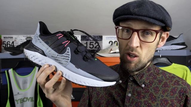 Nike Legend React 3 Shield Review | Best weatherised & water repellent winter running shoes | eddbu смотреть онлайн