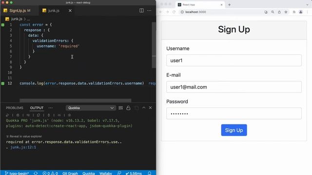 Debugging Web Applications - Typos in React смотреть онлайн