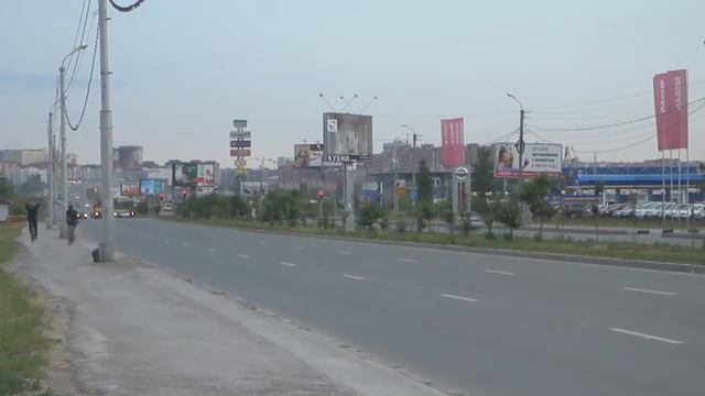 На Алебашевской. Тюмень. Time Lapse. (HD) смотреть онлайн