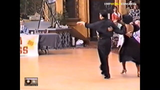 1989 Peter Maxwell and Lorraine Rohdin SAMBA at The World Ballroom Dancing Congress смотреть онлайн