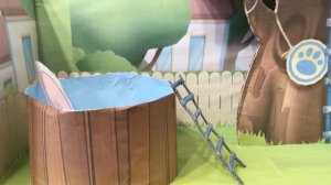 My Talking Tom Friends in real life. Cardboard game. DIY