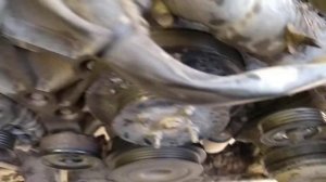 шум роликов грм и помпы двигателя киа соренто 3,5 v g6cu 6g74 заклинил подшипник компрессора