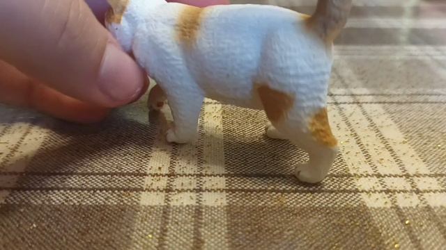 распаковка кошки кобылы от Collecta