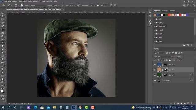 Լուսանկարի գունավորում Adobe Photoshop ծրագրում/ Photo coloring in Adobe Photoshop смотреть онлайн