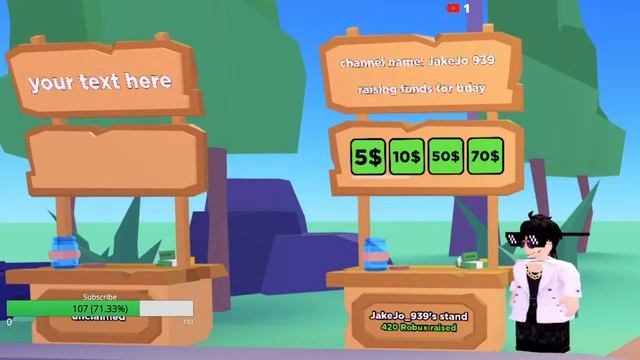 Pls Donate | Raising Funds for my Birthday! | Roblox (Thank haz3mn for the game) смотреть онлайн