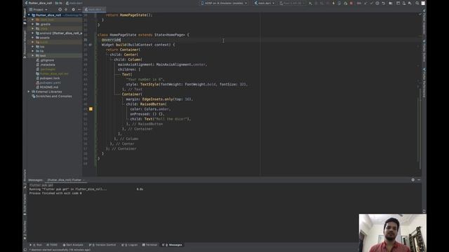Adding images in Flutter - Dice Rolling App | Flutter Development Tutorial in Hindi - 13 смотреть онлайн