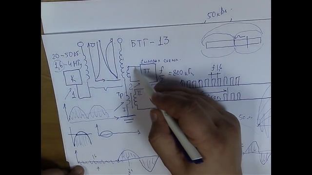 ДЛR#67. БТГ-14. Схема на разряднике смотреть онлайн