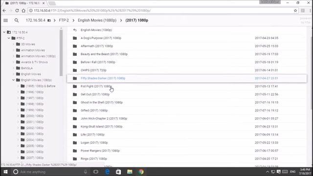 Fastest FTP (172.16.50.4) Server смотреть онлайн