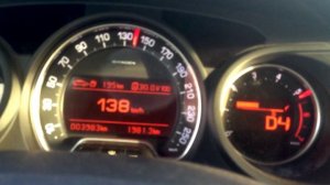 Ситроен с5 X7-3 разгон до 0-100 km/h 10,5 сек до 180 за 40 сек
