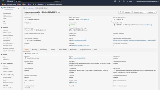 AWS Marketplace SUSE Rancher Setup смотреть онлайн