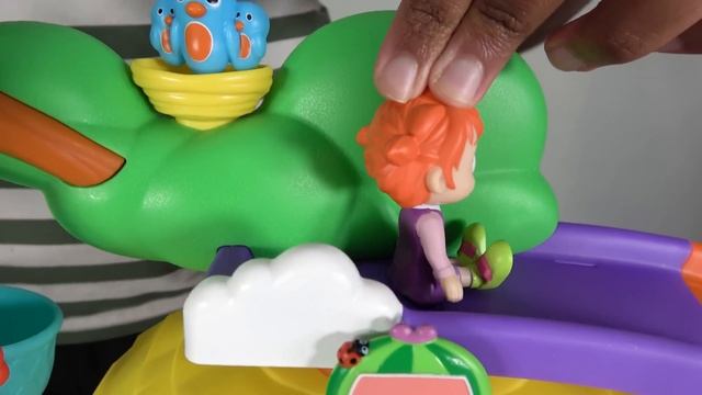 Slide Down Two Story Slide, Ride Basket Up & Down, Teeter Totter, Deluxe Clubhouse Playset Cocomelo смотреть онлайн