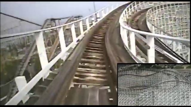 Самая длинная в мире американская горка. 100км/час на высоте 42метра! смотреть онлайн