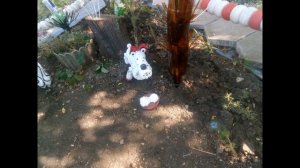 Красивые животные из пластиковых бутылок для сада