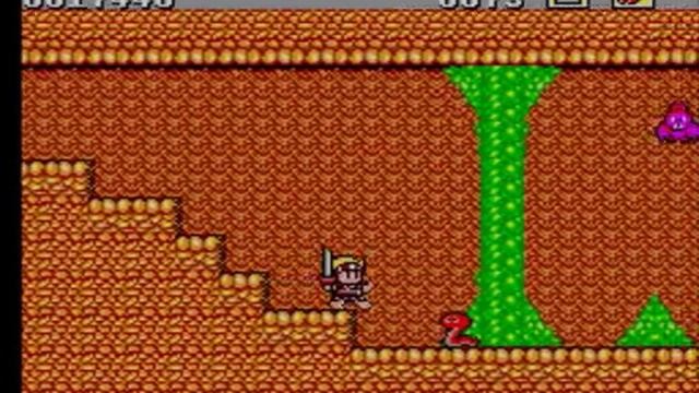 Sega Master System - Wonder Boy 2: Wonder Boy in Monster Land смотреть онлайн