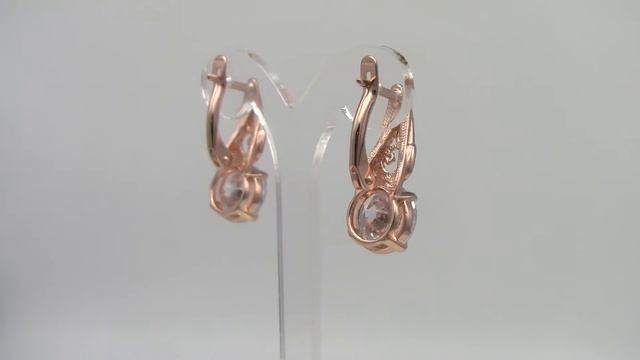 Серьги 34810305ф (Арт.С1465) Производство ЗАО Приволжский ювелирный завод «Красная Пресня» смотреть онлайн