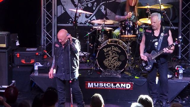 Rose Tattoo / Angry Anderson - Rock 'n' Roll Outlaw - LIVE At Musicland Melbourne #rosetattoo