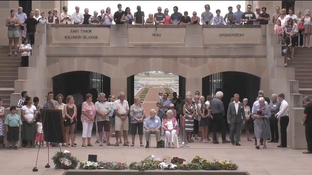 Last Post Ceremony: Senior Stoker Percival James Cameron - 22 January 2018 смотреть онлайн