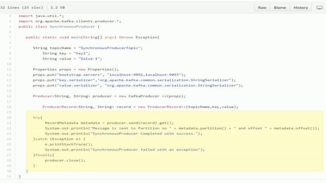 Kafka Tutorial - Callback & Acknowledgment смотреть онлайн