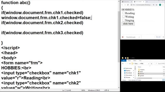 Learn Javascript: Working with Checkbox Controls - Swap selections смотреть онлайн