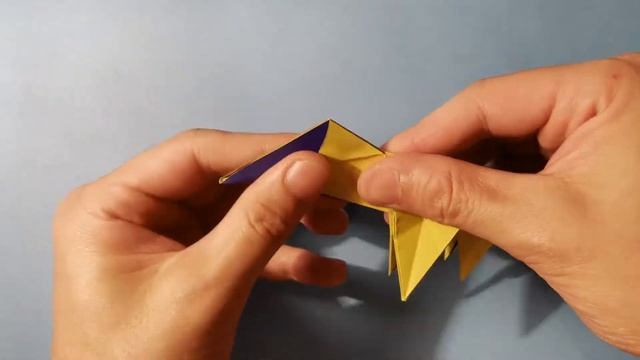 How to make Origami golden retriever, step by step tutorial смотреть онлайн