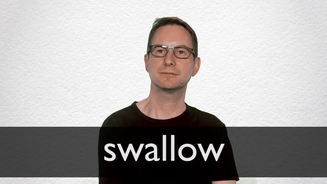 How to pronounce SWALLOW in British English смотреть онлайн