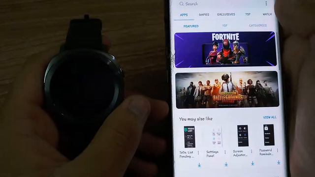 Samsung Gear Sport Application Update смотреть онлайн
