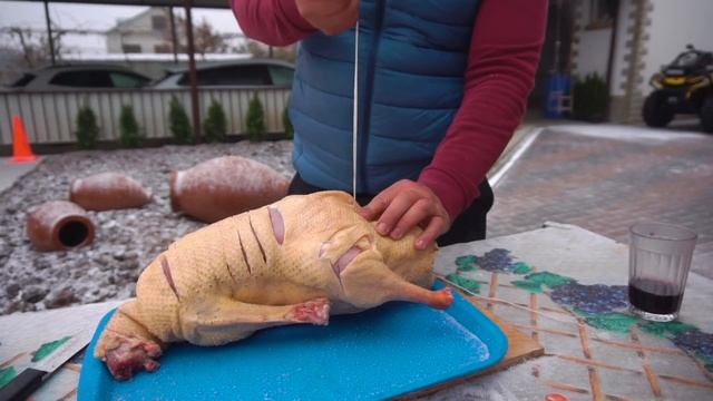 GOOSE MEAT ? In A TANDOOR ?.