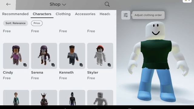 как сделать любое тело в roblox смотреть онлайн