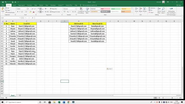 How to replace multiple cell value in MS Excel 2016/2019 (Multi Find Replace) смотреть онлайн
