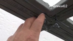 Съемная крыша в теплице готова