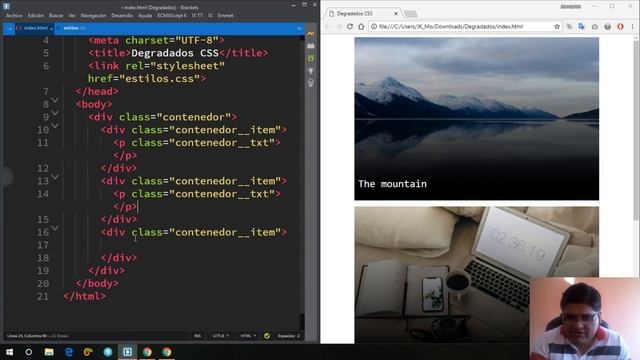 Degradados con css смотреть онлайн