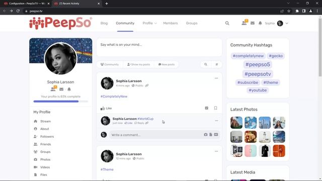 PeepSo Feature Highlights: Hashtags смотреть онлайн