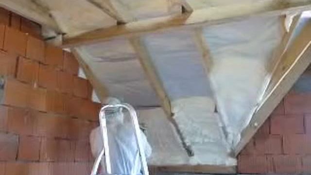 7 Утепление крыши, кровли пенополиуретаном изнутри смотреть онлайн