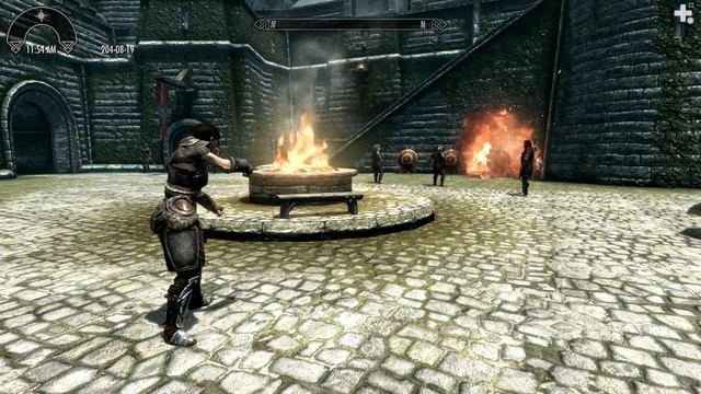 [Skyrim] Z Magic Wand -Rapid Fire Ball- смотреть онлайн