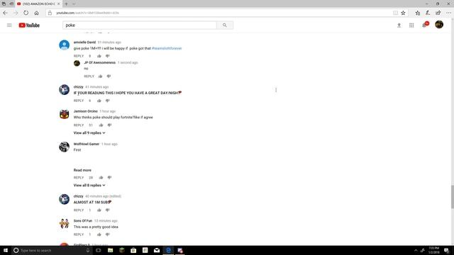 Reacting to Poke`s comments! (Including Erine the Robot) смотреть онлайн