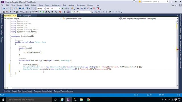 C# Tutorial - Dynamically compile C# code at Runtime | FoxLearn смотреть онлайн