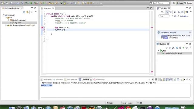 NoobClipse Java Tutorial EP.1 (Strings, JFrame, int, double) смотреть онлайн