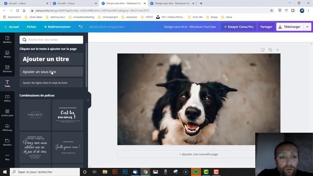 Tutoriel canva facile - comment faire une miniature youtube sans logiciel ? смотреть онлайн