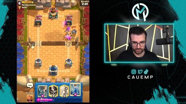TESTEI A NOVA MINI PEKKA NO CLASH ROYALE! смотреть онлайн