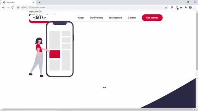 Figma To HTML - One Page Website - Styling The Header смотреть онлайн