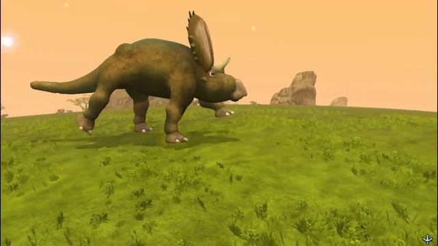 Chasmosaurus vs Nasutoceratops | Ceratops Face-off [S1E2] | SPORE смотреть онлайн