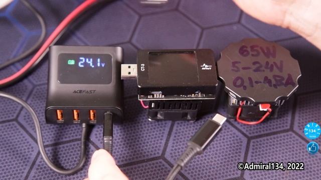 ACEFAST B8 90W зарядник для автомобиля смотреть онлайн