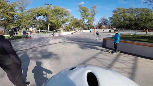 Скейт Парк Одесса! Новый велосипед. Skate Park Odessa! A new bicycle. смотреть онлайн