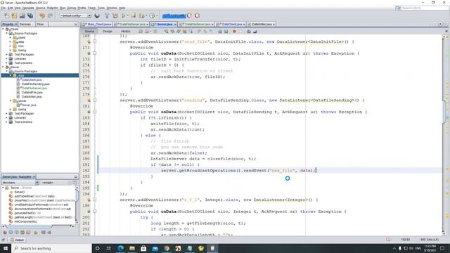 File Transfer - Java Socket Programming ( Part 5 ) смотреть онлайн