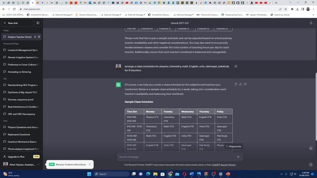 HOW TO USE CHATGPT//HOW TO CREAT SCHOOL/COLLEGE/UNIVERSITY SCHEDUAL WITH CHATGPT смотреть онлайн