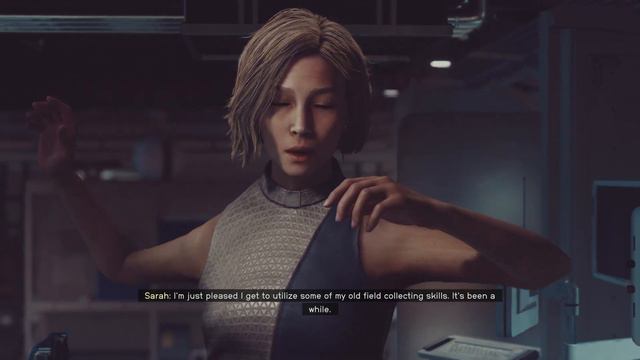 Starfield Sarah Gives You Lube Lubricant Early On Prelude to Romance смотреть онлайн