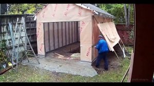 Строительство гаража за 1 минуту
